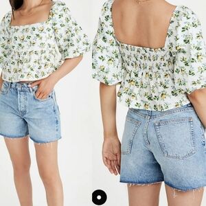 FAITHFULL THE BRAND floral crop top